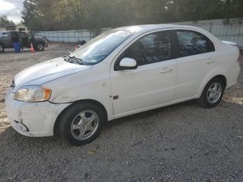  Salvage Chevrolet Aveo