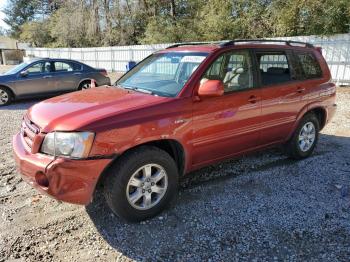  Salvage Toyota Highlander