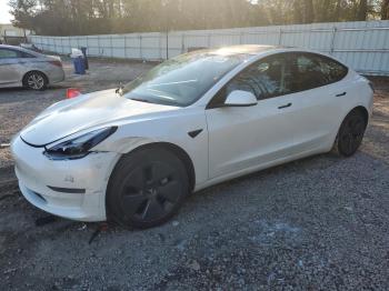  Salvage Tesla Model 3