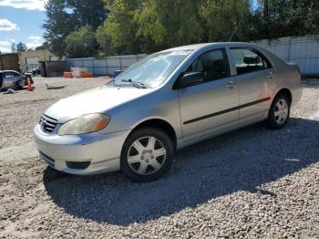 Salvage Toyota Corolla