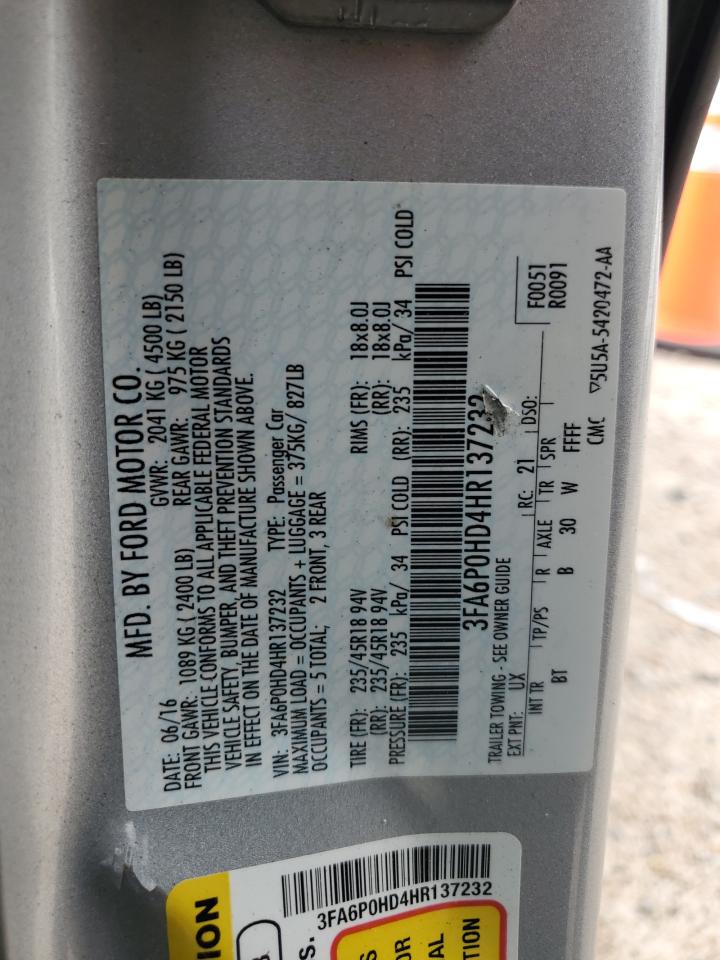 Ford Fusion Se Image 2