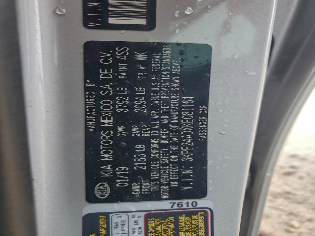 Kia Forte Fe Image 6