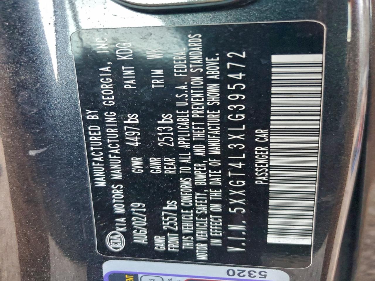 Kia Optima Lx Image 12