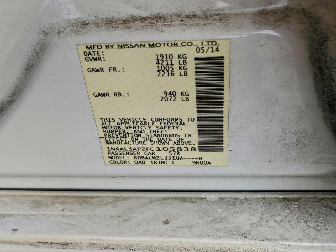 Nissan Altima 2.5 Image 8