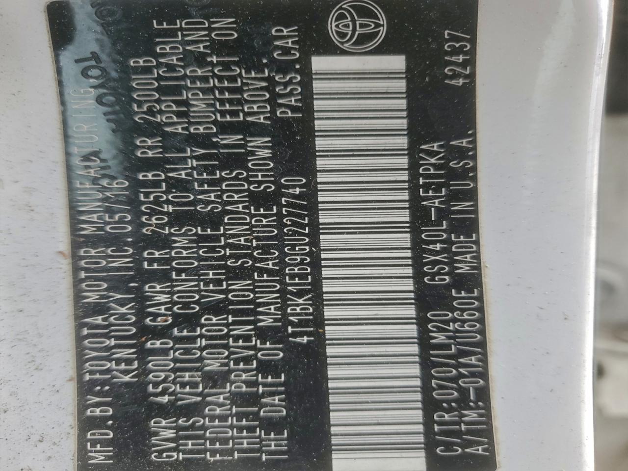 Toyota Avalon Xle Image 10