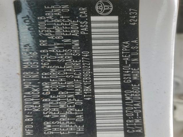 Toyota Avalon Xle Image 10