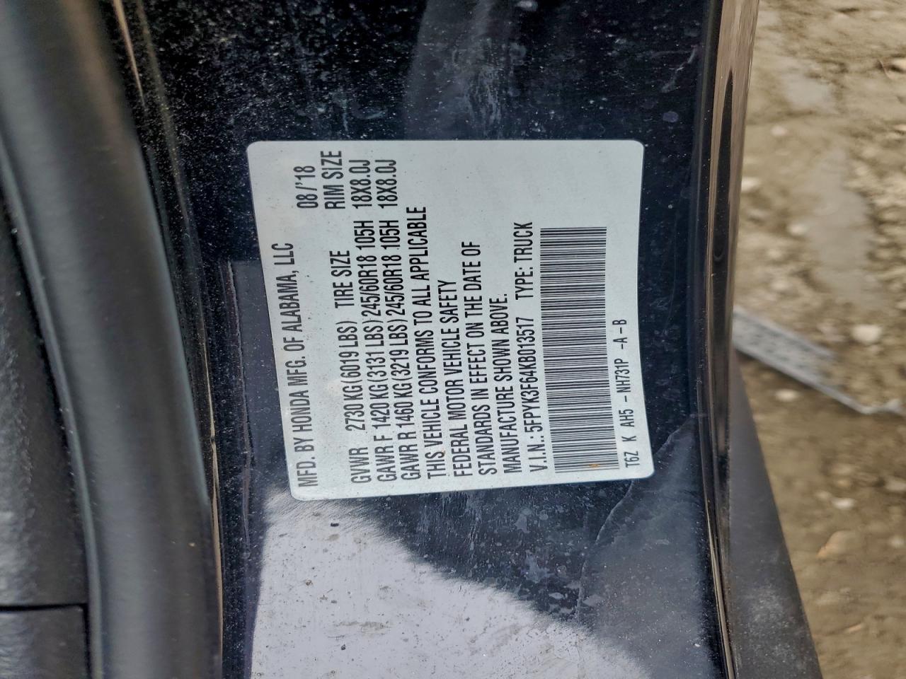 Honda Ridgeline Rtl Image 12