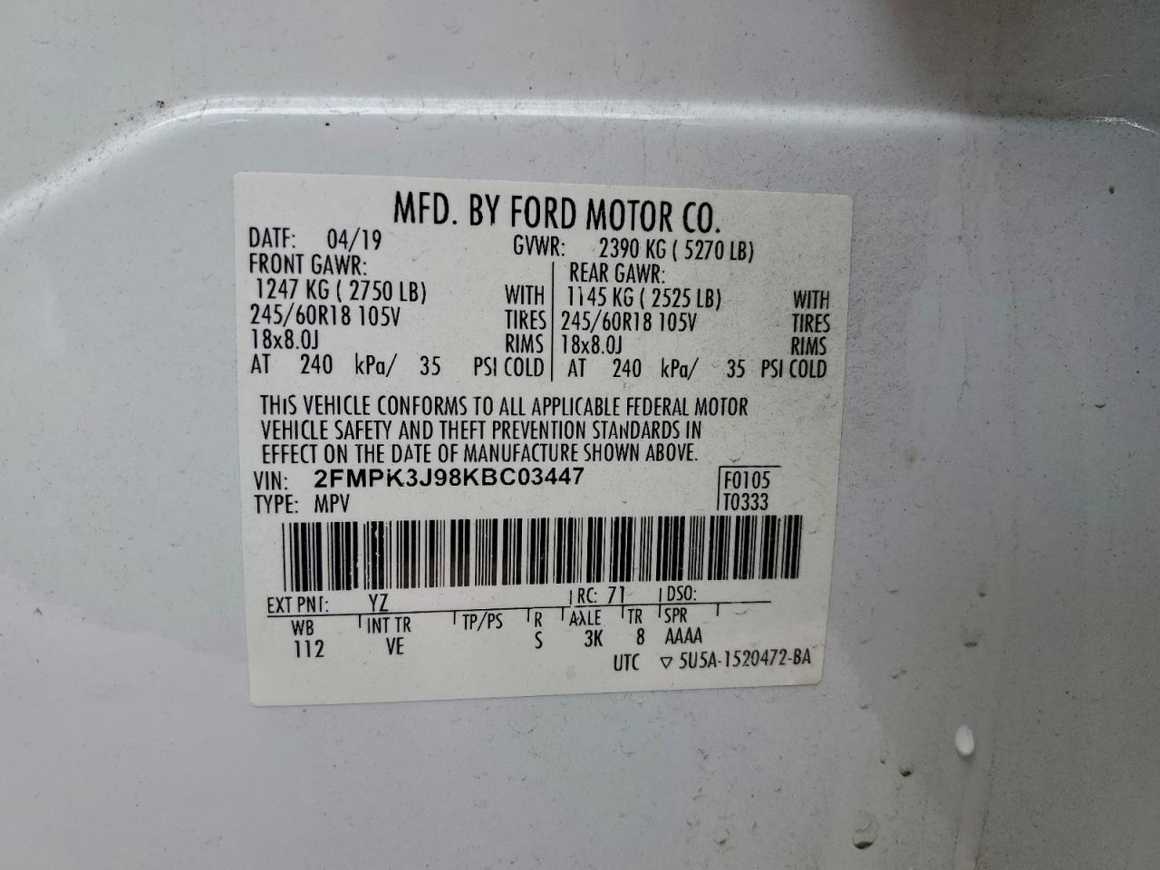 Ford Edge Sel Image 9