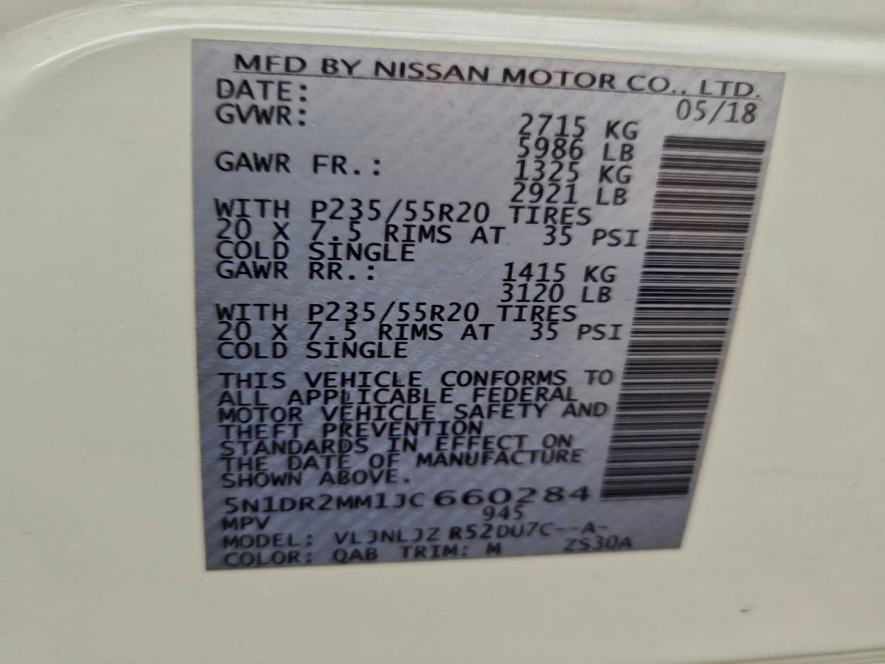 Nissan Pathfinder S Image 7