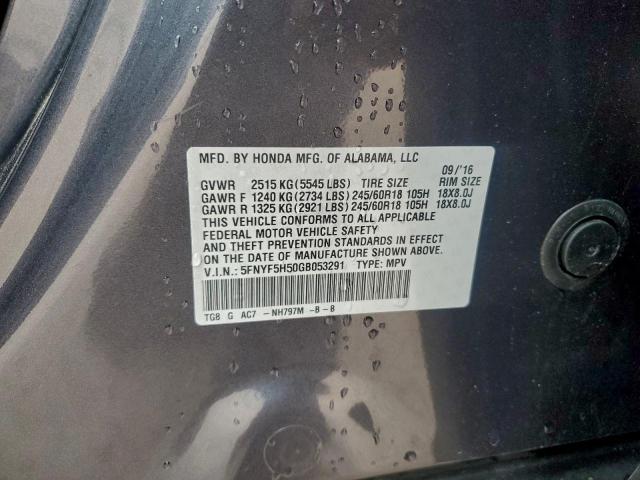 Honda Pilot Exl Image 10