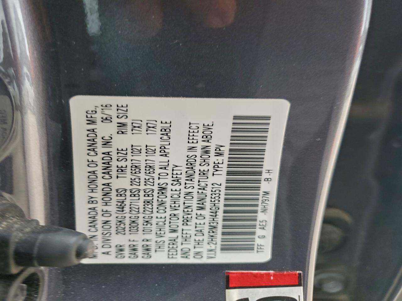 Honda Crv Se Image 12