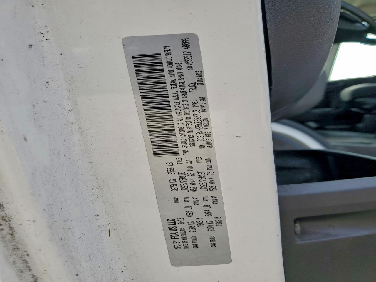 Ram Promaster 1500 Standard Image 9