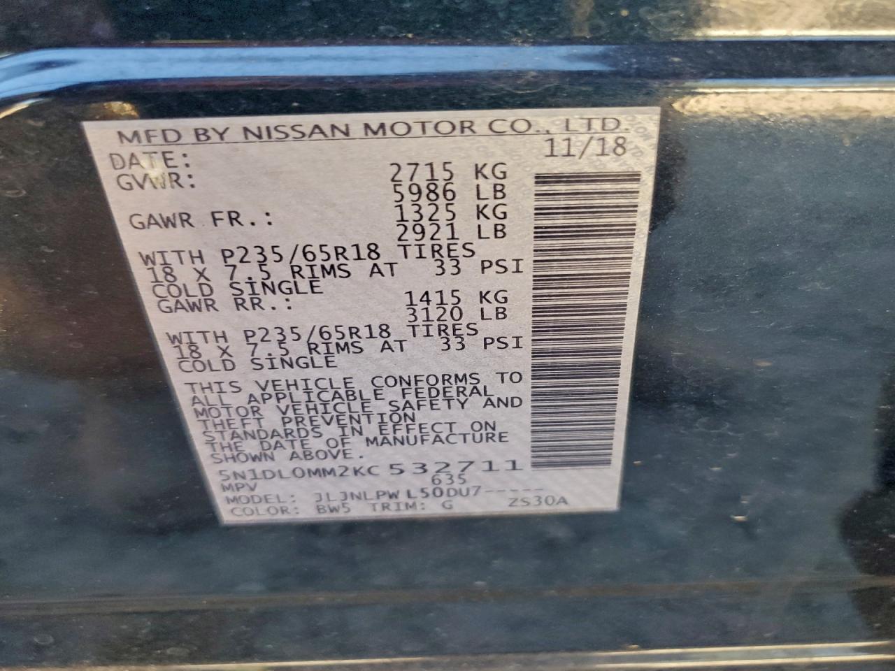 INFINITI Qx Luxe Image 10