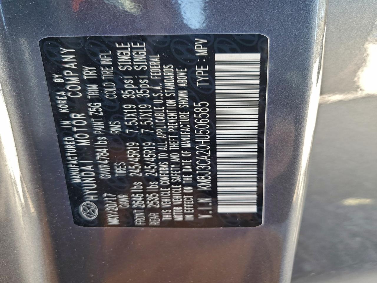 Hyundai TUCSON Limited Image 10