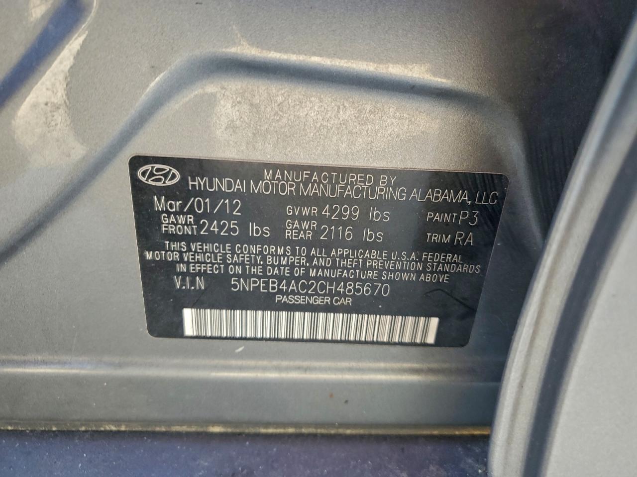 Hyundai SONATA Gls Image 12