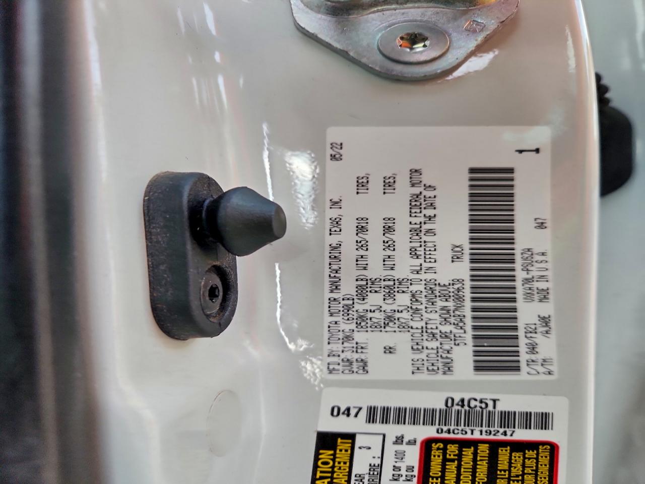 Toyota Tundra Crewmax Sr Image 8