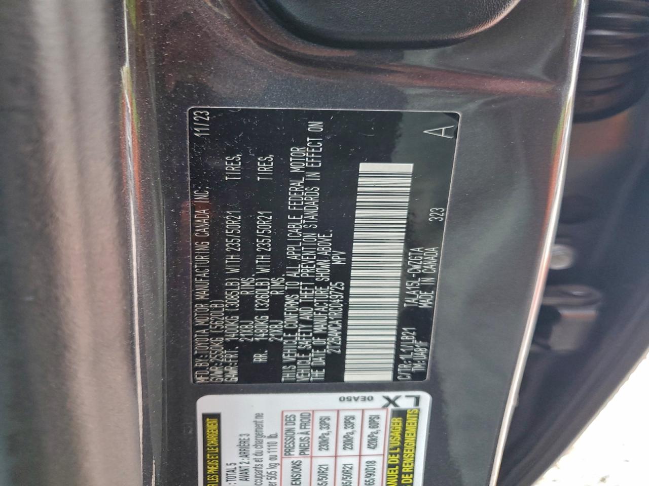 Lexus RX 350 Base Image 10